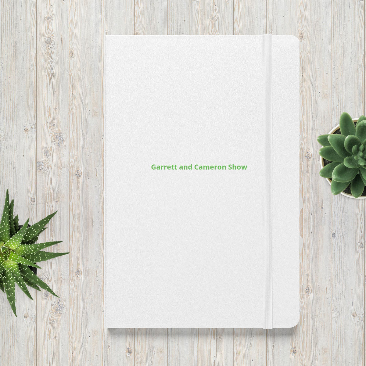 Hardcover bound notebook