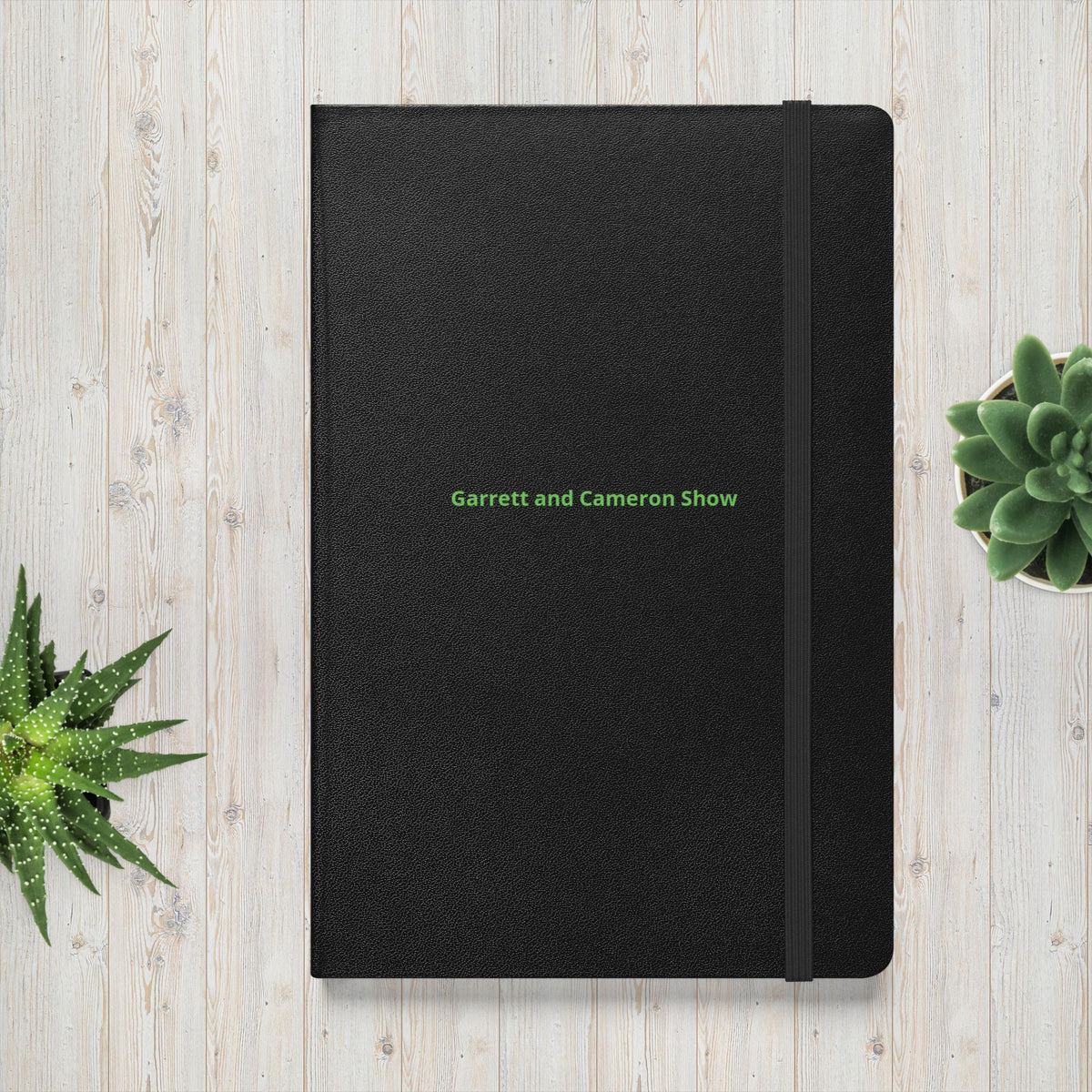Hardcover bound notebook