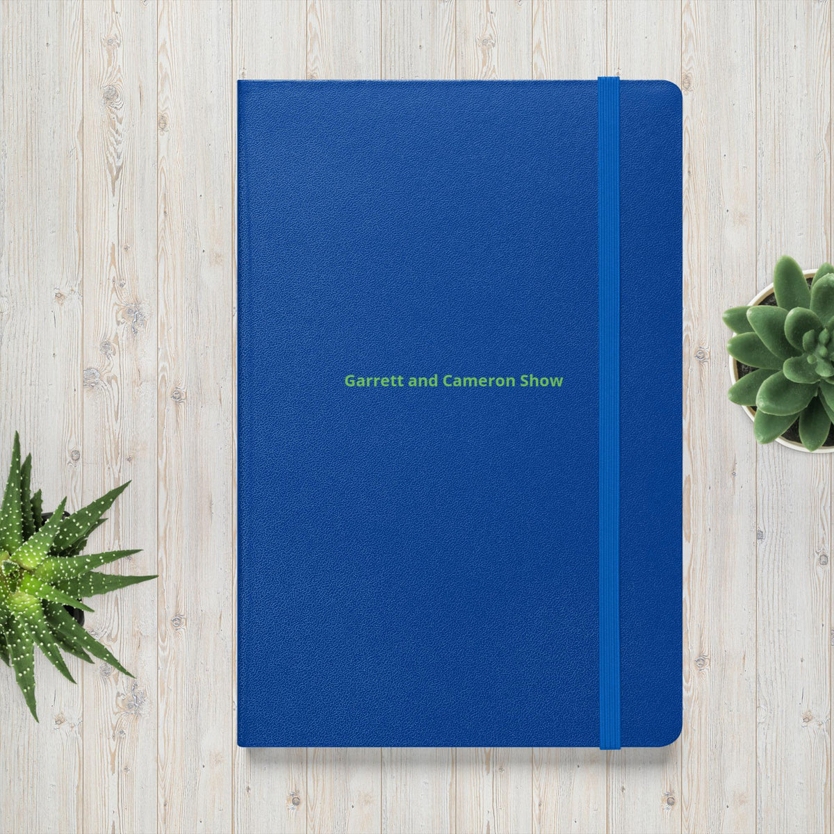 Hardcover bound notebook