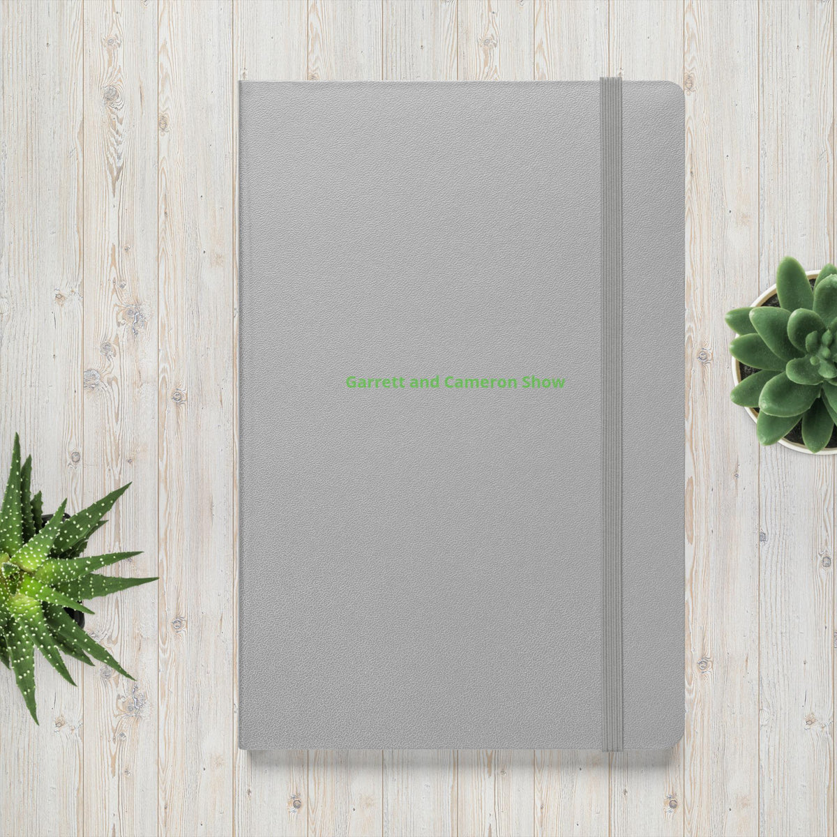 Hardcover bound notebook