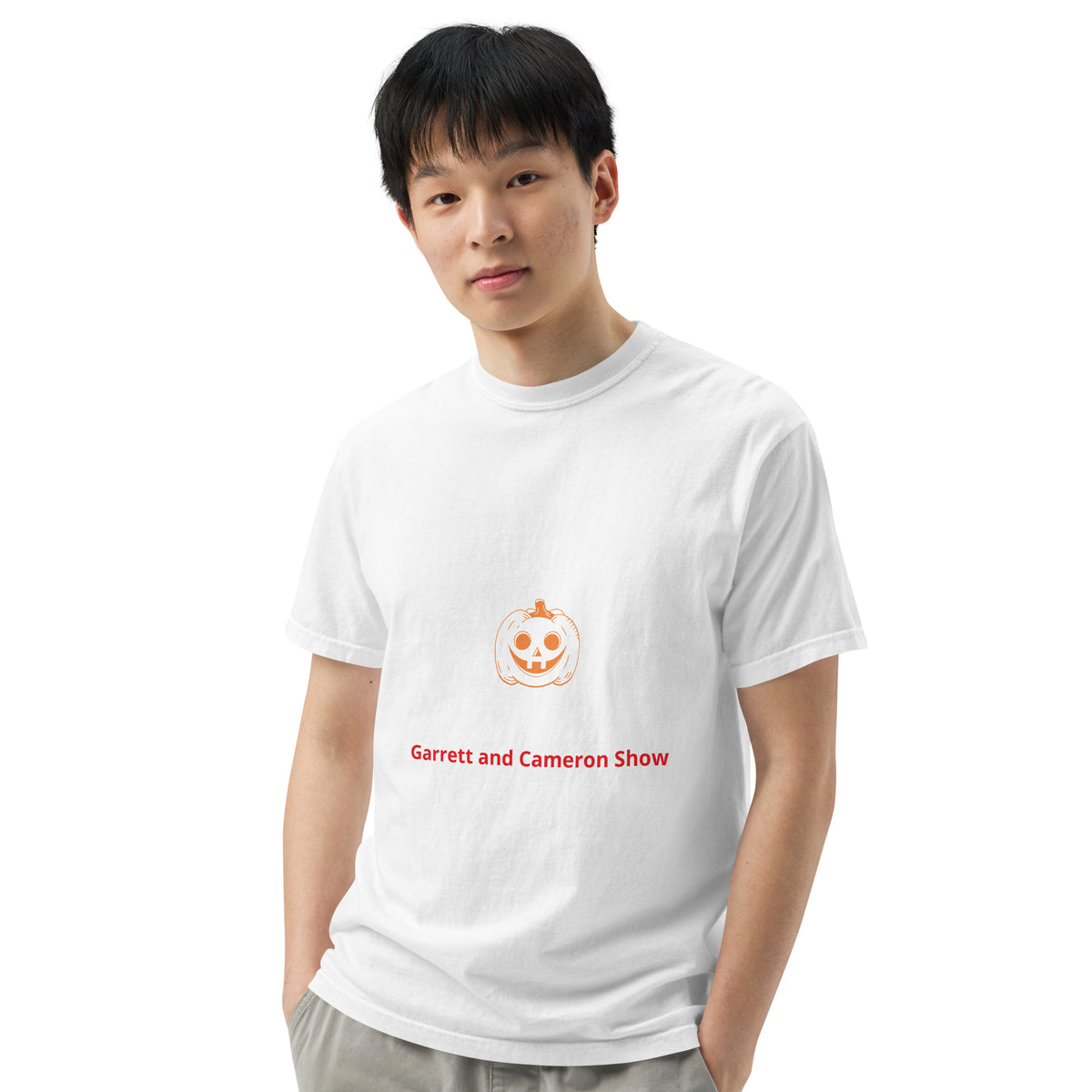 Unisex garment-dyed heavyweight t-shirt